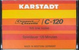 Compact Cassette Karstadt 120 Type I Normal 1971 Germany