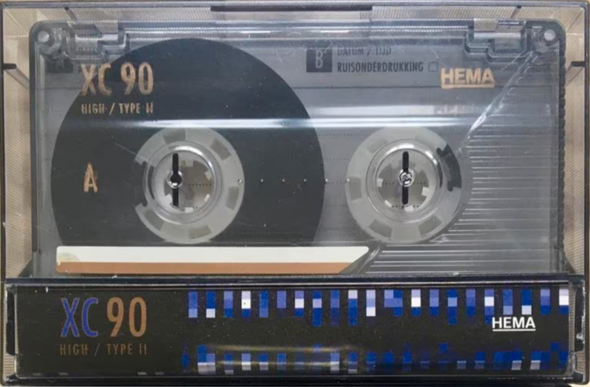 Compact Cassette Hema XC 90 Type I Normal 1997 Netherlands