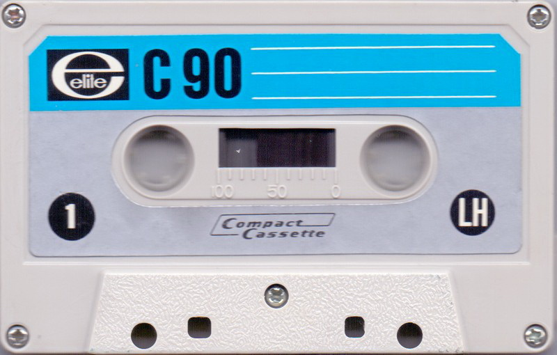Compact Cassette Elite LH 90 Type I Normal 1974 Germany