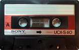 Compact Cassette Sony UCX-S 60 Type II Chrome 1983 USA