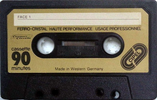 Compact Cassette Cipel Ferro-cristal 90 Type I Normal 1980 France