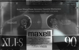 Compact Cassette Maxell XLI-S 90 Type I Normal 1988 USA