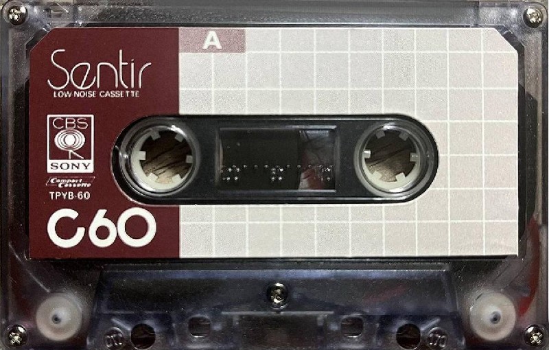 Compact Cassette CBS / Sony Sentir 60 Type I Normal 1977 Japan