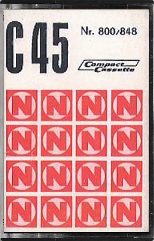 Compact Cassette Neckermann 45 Type I Normal 1975 Germany