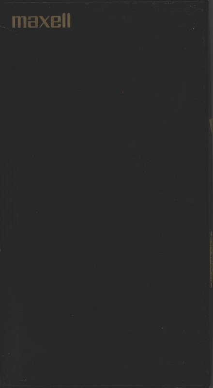 VHS, Video Home System Maxell GX-Black 180 Type I Normal 1994 Europe