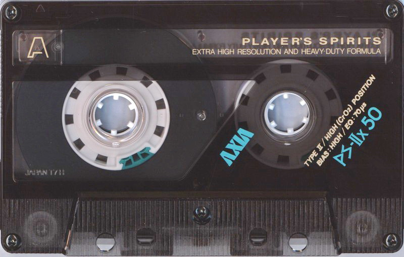 Compact Cassette AXIA PS-IIx 50 Type II Chrome 1987 Japan