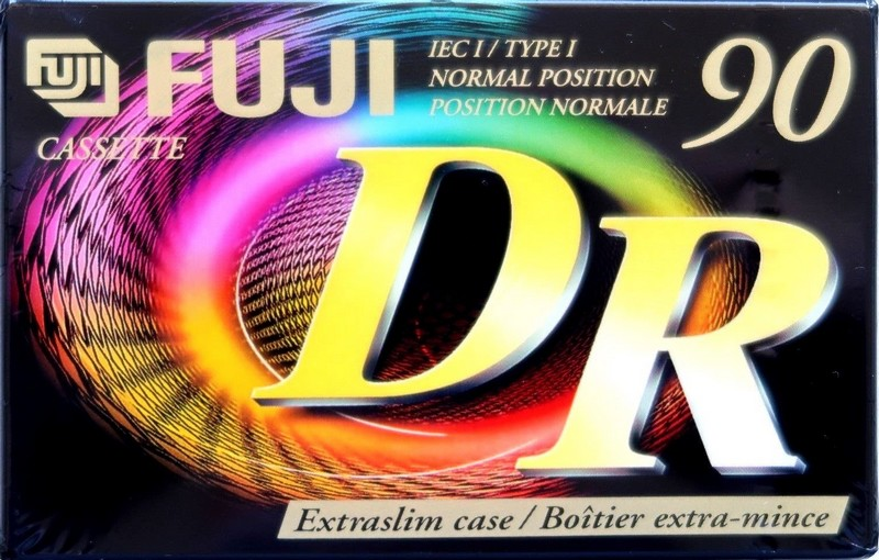 Compact Cassette Fuji DR 90 Type I Normal 1998 North America