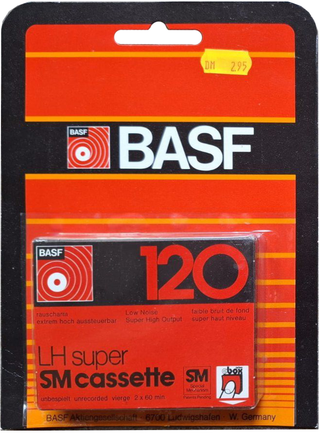 Blister BASF LH Super 120 Type I Normal 1976 Europe