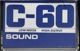 Compact Cassette Sound 60 Type I Normal 1974 Japan