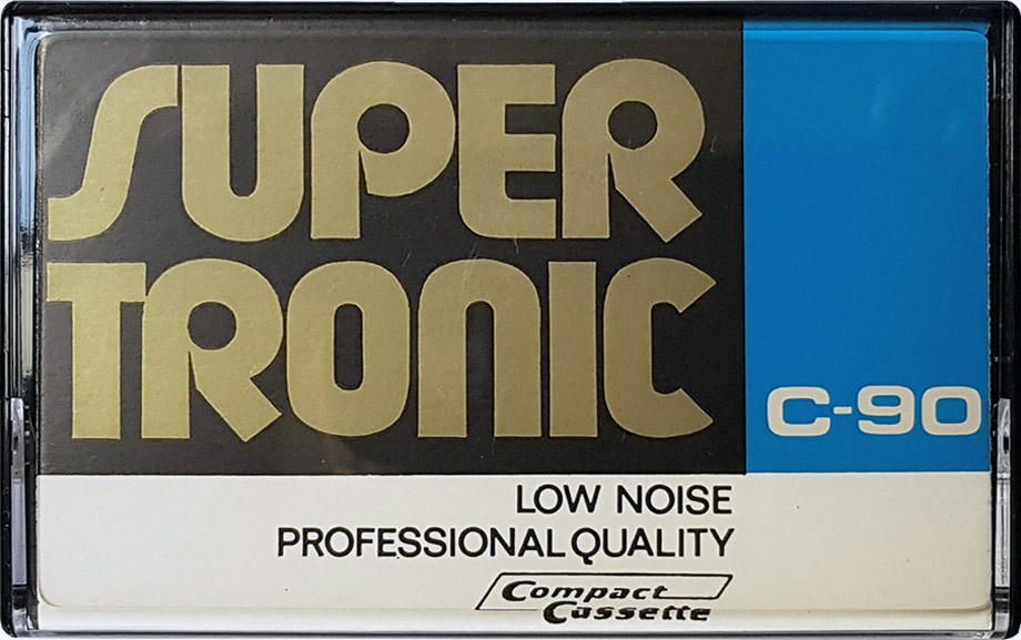 Compact Cassette Supertronic 90 Type I Normal Unknown Country