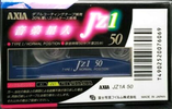Compact Cassette AXIA J`z 1 50 "JZ1A 50" Type I Normal 1992 Japan