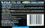 Compact Cassette Fuji FR-IIx 100 Type II Chrome 1992 North America