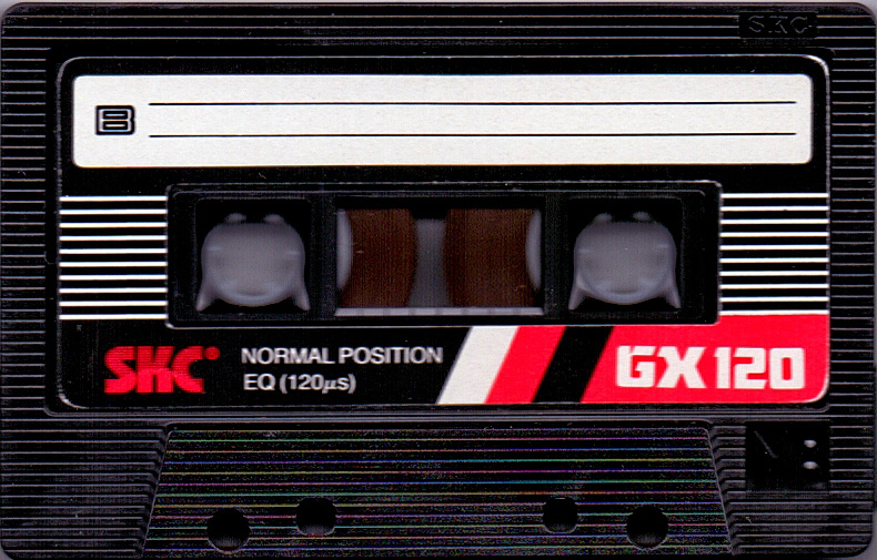 Compact Cassette SKC GX 120 Type I Normal 1984 Europe