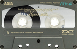 Compact Cassette AXIA PS-Ix 46 "PS-1X A 46" Type I Normal 1991 Japan