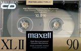 Compact Cassette Maxell XLII 90 Type II Chrome 1989 Japan