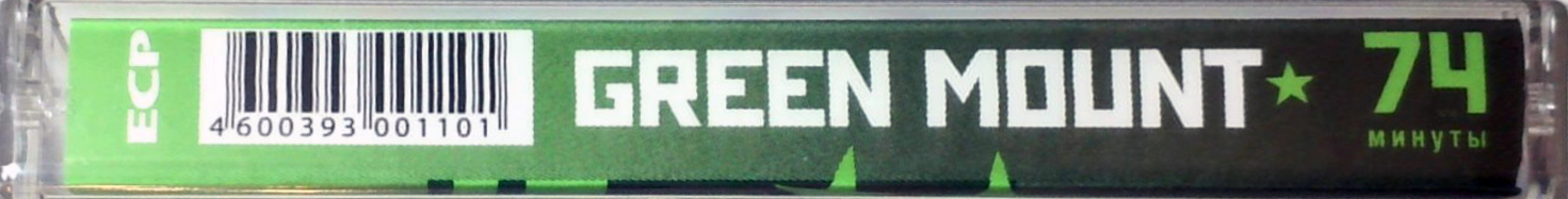 Compact Cassette ECP GM 74 "Green Mount" Type I Normal 2005 Russia