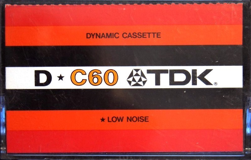Compact Cassette TDK D 60 Type I Normal 1972 Japan