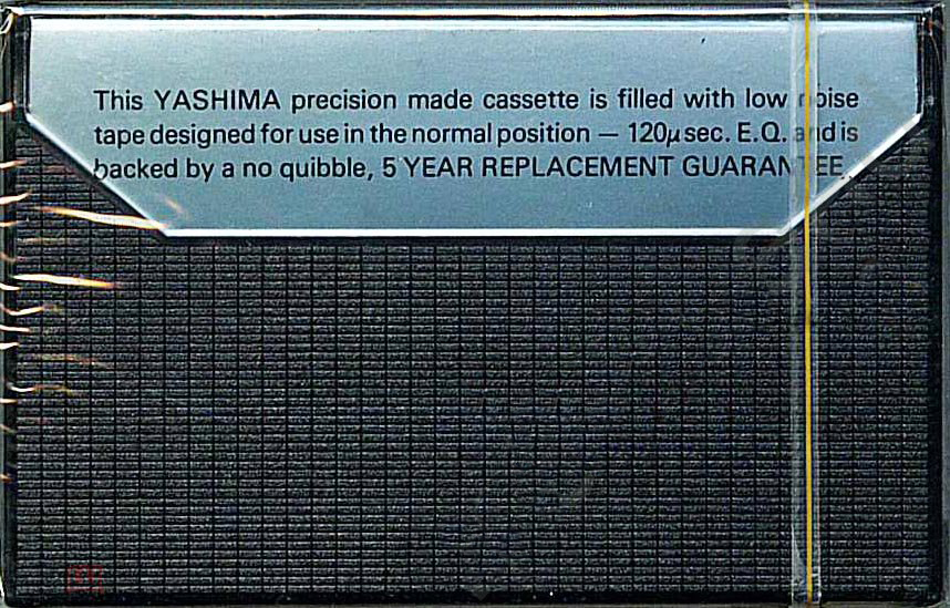 Compact Cassette Yashima UFO I 12 Computer Cassette 1979 UK