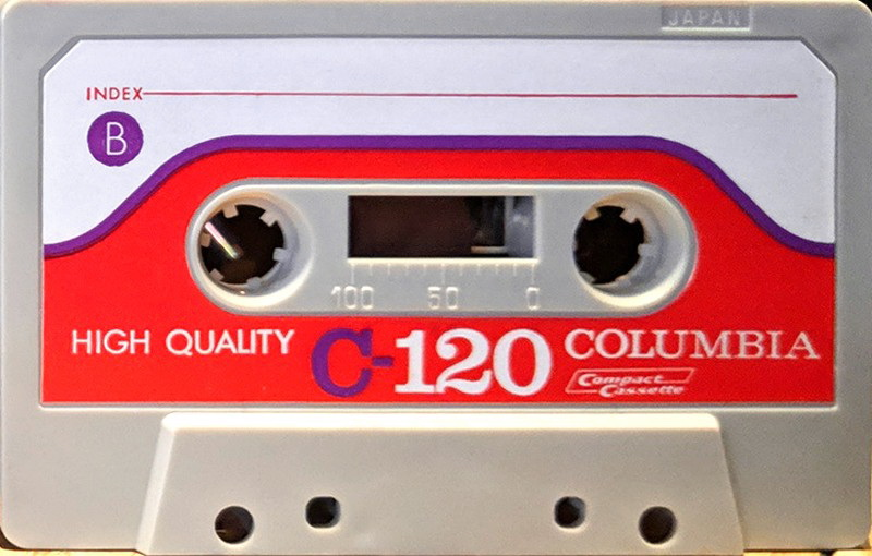 Compact Cassette Columbia 120 Type I Normal 1973 Japan
