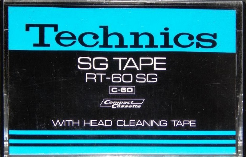 Compact Cassette Technics SG 60 "RT-60 SG" Type I Normal 1973 Japan