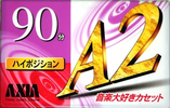 Compact Cassette AXIA A2 90 Type II Chrome 2000 Japan