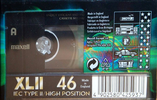 Compact Cassette Maxell XLII 46 Type II Chrome 1998 Europe