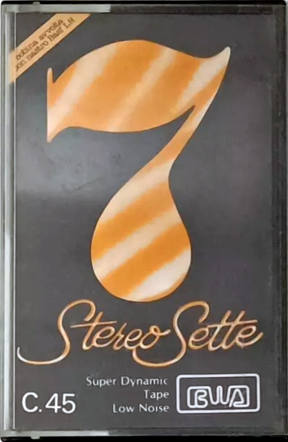 Compact Cassette BWA Recording Stereo Sette 45 Type I Normal Italy