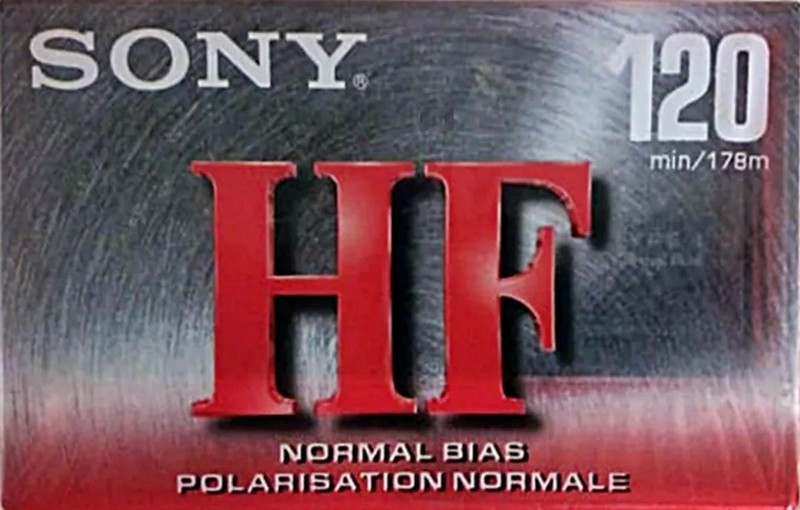 Compact Cassette Sony HF 120 Type I Normal 1995 North America