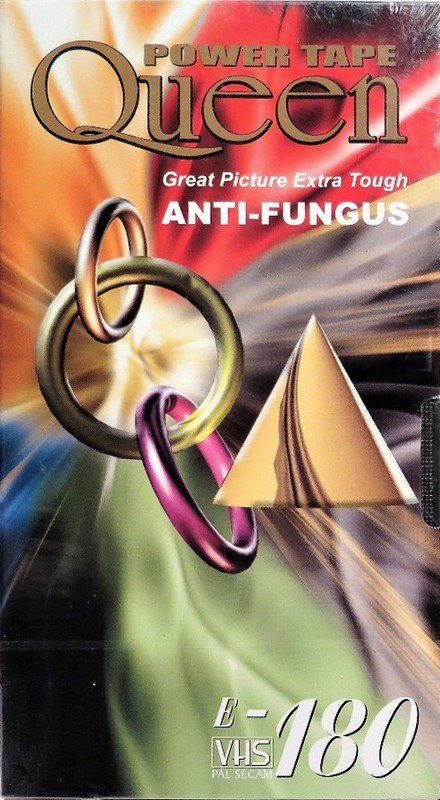 VHS, Video Home System Queen 180 Type I Normal Iran