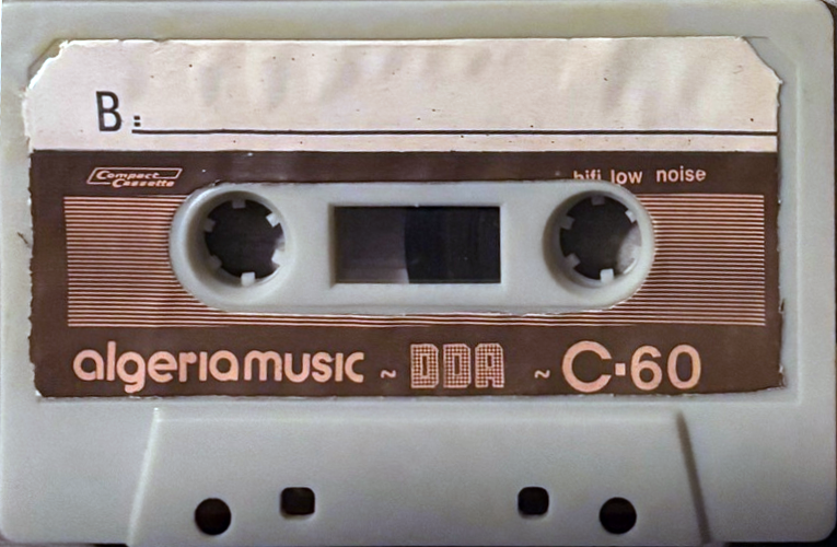 Compact Cassette algeria music 60 "DDA" Type I Normal Algeria