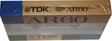 Compact Cassette TDK AR 60 "AR-60G" Type I Normal 1987 Japan