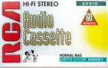 Compact Cassette RCA 60 Type I Normal 2001 USA