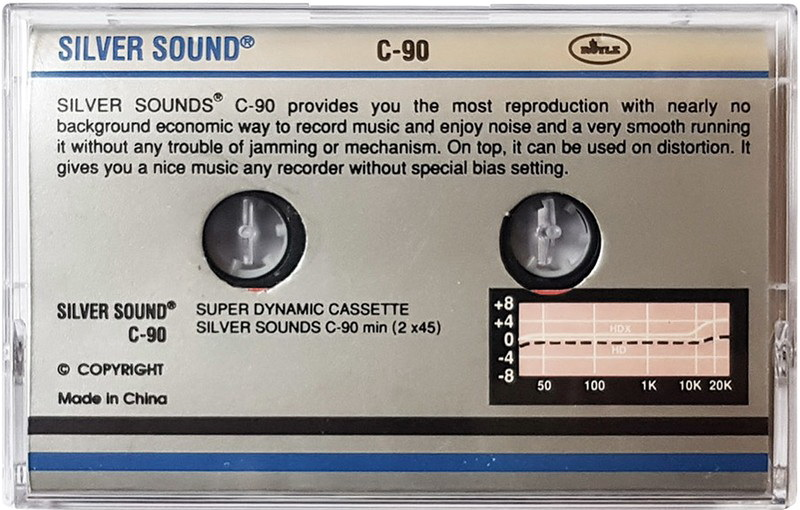 Compact Cassette Silver Sound 90 Type I Normal 1983 Australia