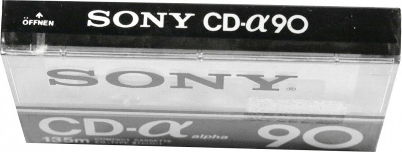 Compact Cassette Sony CD-α 90 Type II Chrome 1978 Germany