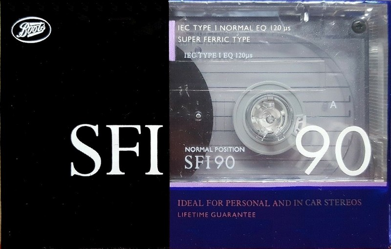 Compact Cassette Boots / Boots Audio SFI 90 Type I Normal 1991 UK