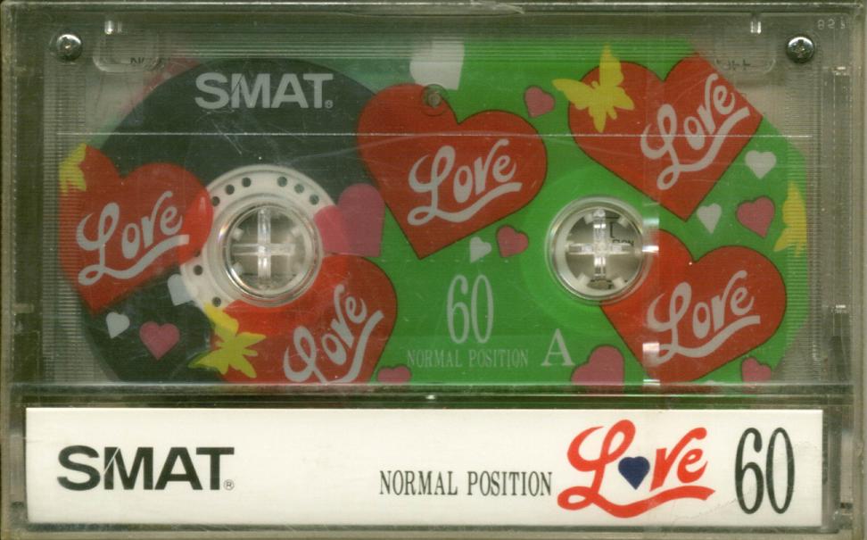 Compact Cassette Smat Art 60 "Love" Type I Normal 1993 South Korea