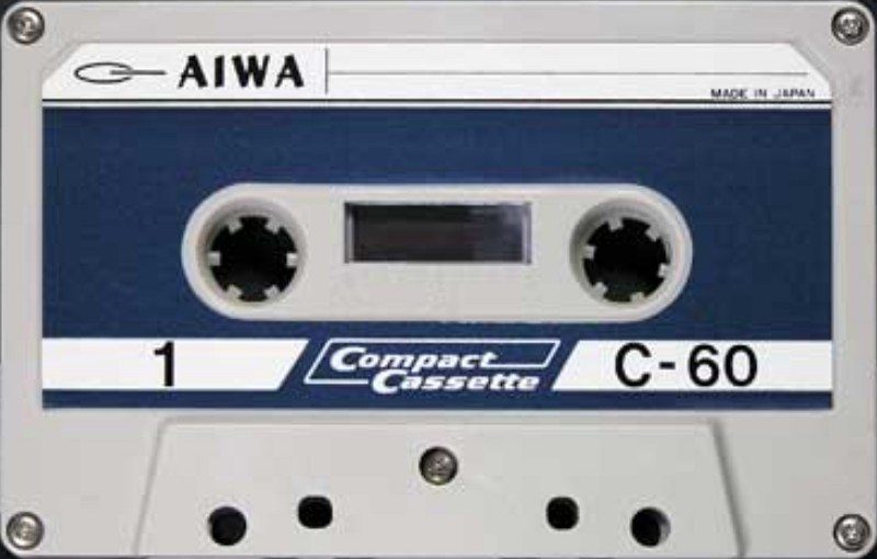 Compact Cassette Aiwa 60 Type I Normal 1968 Japan