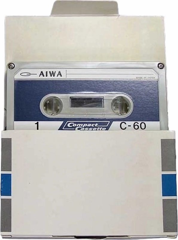 Compact Cassette Aiwa 60 Type I Normal 1968 Japan