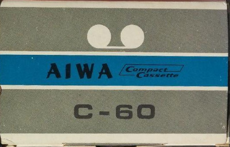 Compact Cassette Aiwa 60 Type I Normal 1968 Japan
