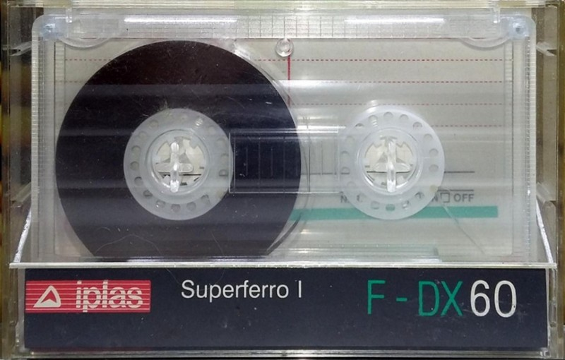 Compact Cassette Iplas 60 "F-DX" Type I Normal 1992 Yugoslavia