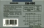 Compact Cassette Samsung XM-H 90 Type I Normal 1988 Canada