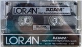 Compact Cassette Loran 60 "ADAM High Speed Digital Data Pack C-250" Computer Cassette USA