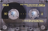 Compact Cassette Fuji DR-II 90 Type II Chrome 1998 Worldwide