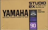 Compact Cassette Yamaha Studio Ex 90 Type II Chrome 1982 Worldwide