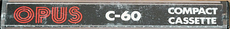 Compact Cassette Opus 60 "Low Noise" Type I Normal Europe