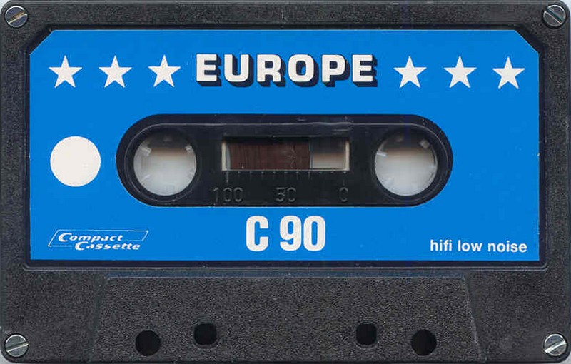 Compact Cassette Europe 90 Type I Normal 1980 Europe