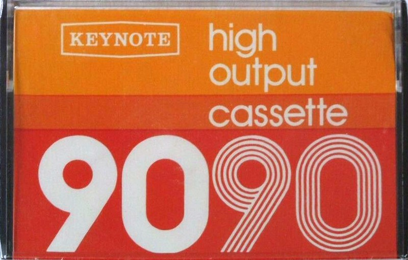 Compact Cassette Keynote 90 Type I Normal Ireland