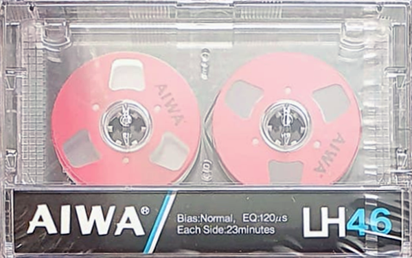 Compact Cassette Aiwa LH 46 Type I Normal 1982 Japan