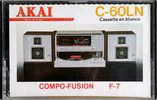 Compact Cassette Akai 60 Type I Normal Brazil