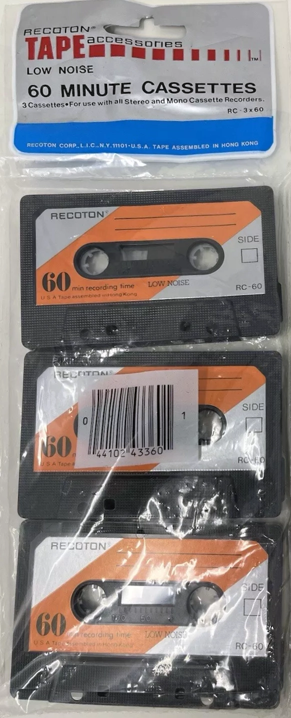 Soft Pack Recoton RC 60 Type I Normal USA